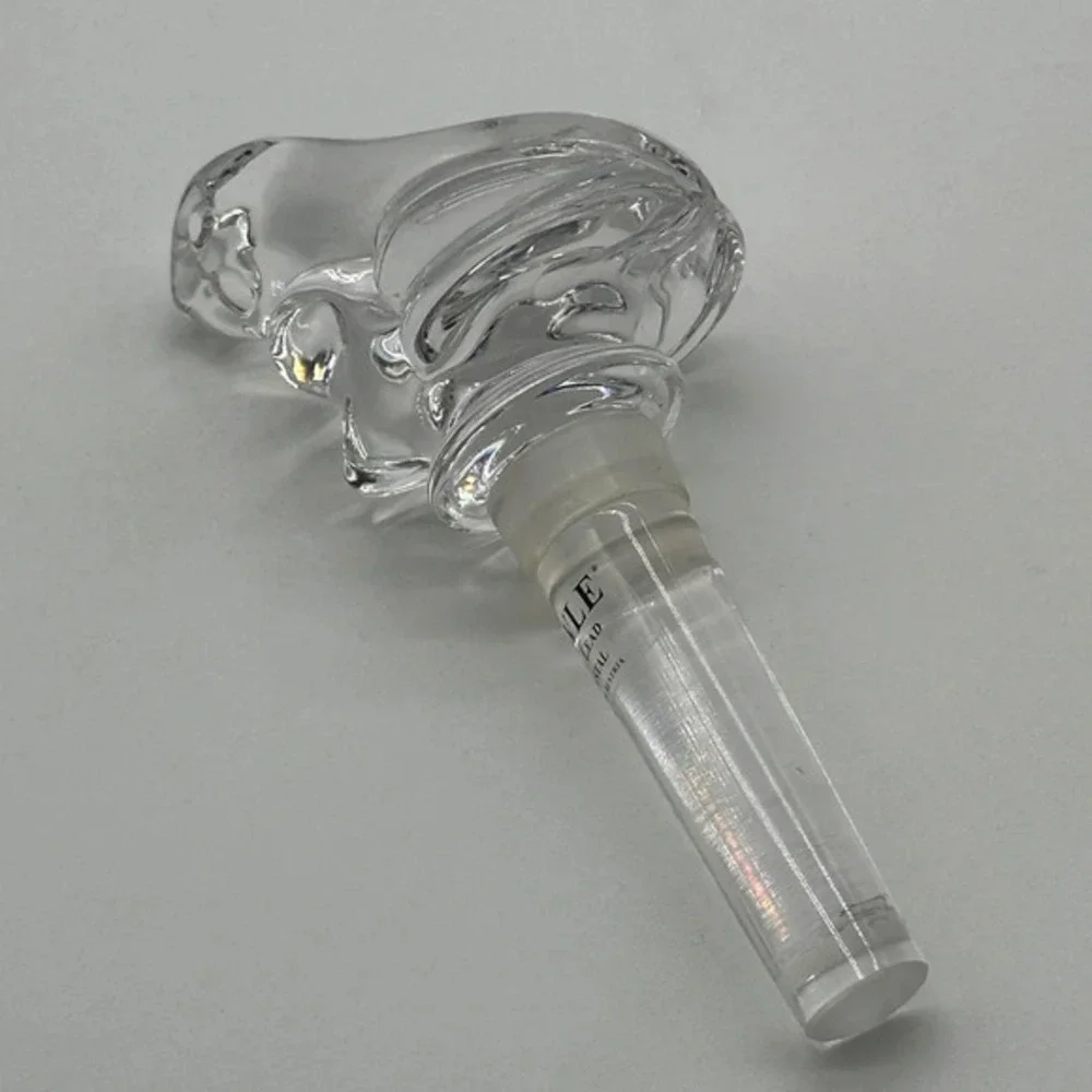 Towle 24% Lead Austrian Crystal Wine Bottle Stopper Made In Austria‎ Frog